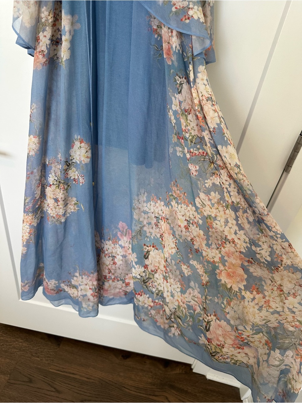 Zimmermann Cascadian cotton and silk georgette tiered maxi dress - Picture 11 of 13